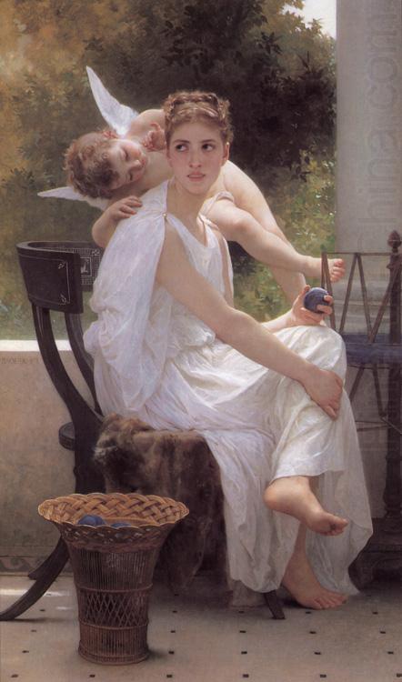 Work Interrupted (mk26), Adolphe William Bouguereau